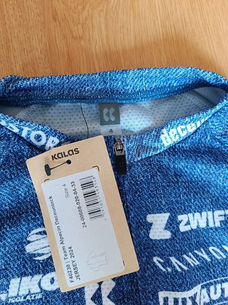 Dres Kalas Alpecin-Deceuninck 24 krátký rukáv , 4