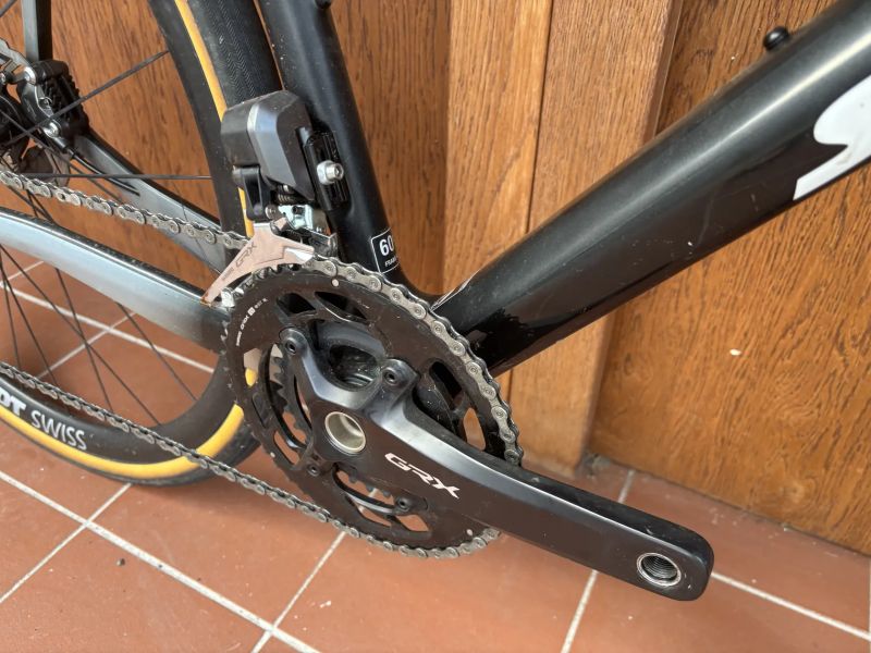 STEVENS SUPERPRESTIGE NEW DISC - SHIMANO GRX di2 2x11 - DT SWISS - vel. 60 cm
