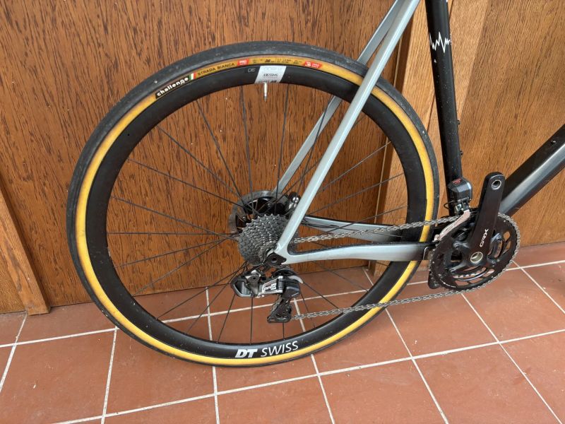 STEVENS SUPERPRESTIGE NEW DISC - SHIMANO GRX di2 2x11 - DT SWISS - vel. 60 cm