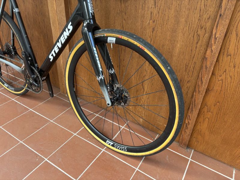 STEVENS SUPERPRESTIGE NEW DISC - SHIMANO GRX di2 2x11 - DT SWISS - vel. 60 cm