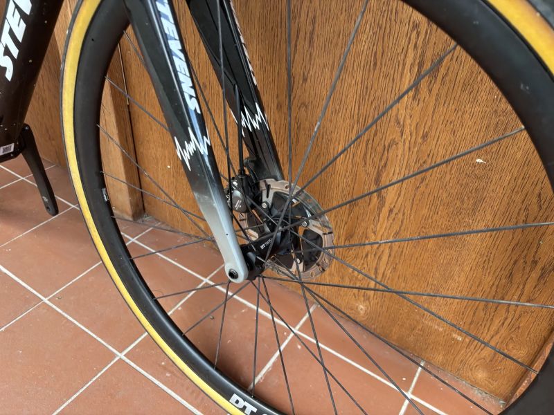 STEVENS SUPERPRESTIGE NEW DISC - SHIMANO GRX di2 2x11 - DT SWISS - vel. 60 cm