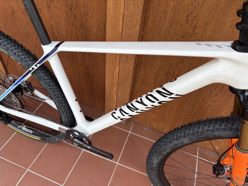 CANYON EXCEED CFR - SHIMANO XT 1 x 12 - VEL. M (46 cm) - NOVĚ POSTAVENO