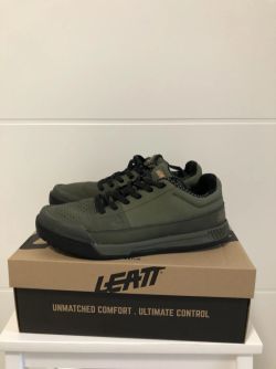 MTB BOTY LEATT 2.0 Flat shoe green
