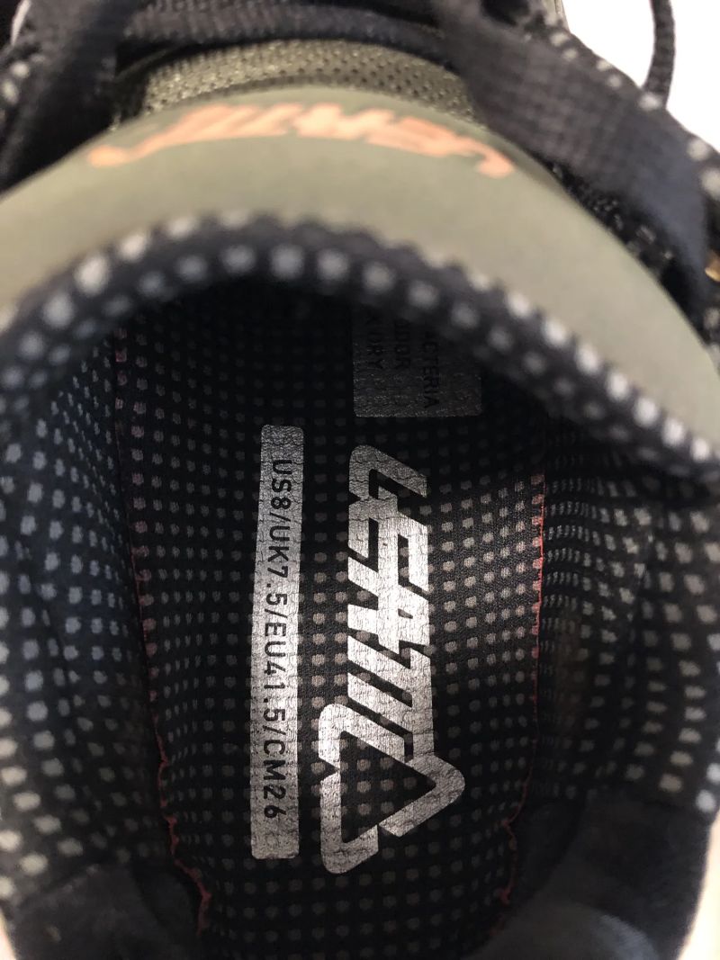 MTB BOTY LEATT 2.0 Flat shoe green