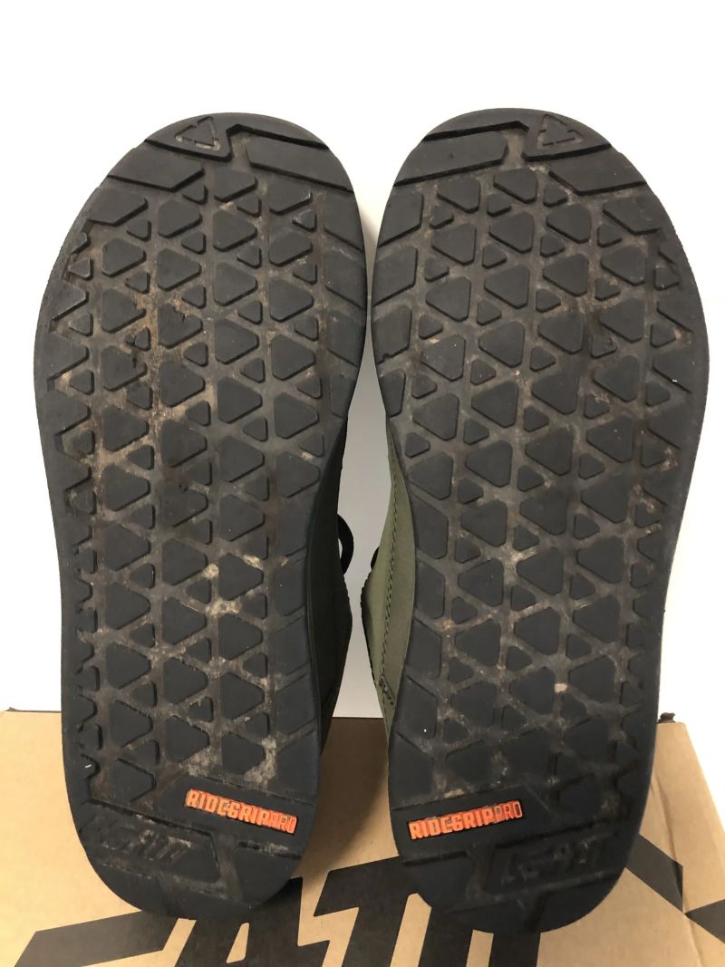 MTB BOTY LEATT 2.0 Flat shoe green