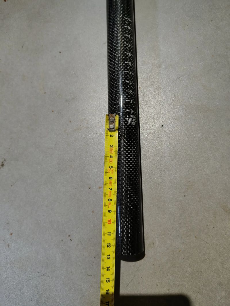 Sting karbon 30,8mm, 400mm,offset 0mm