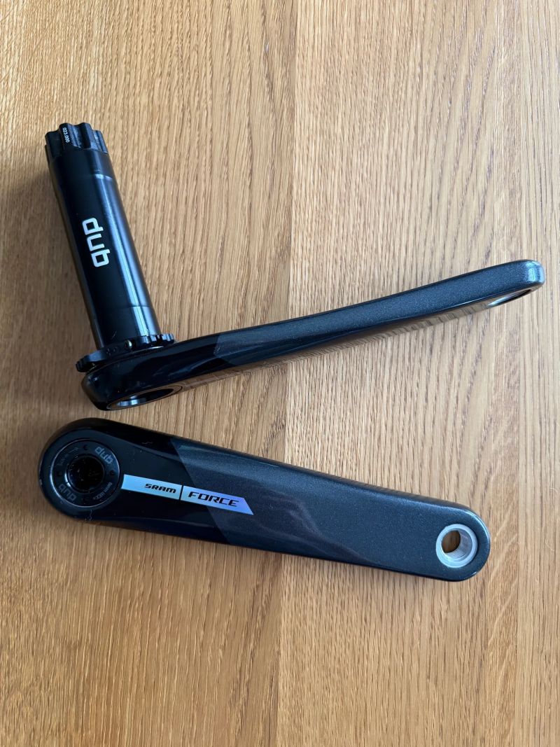 Kliky Sram Force D2 DUB Assembly 8bolt - bez převodníku,172,5mm - NOVÉ