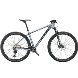 KTM MYROON ELITE metallic grey (black+silver) - NOVÉ, karbon - vel. S a M