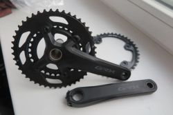Kliky Shimano GRX 600 - 46/30 - 170 mm + převodník 40t