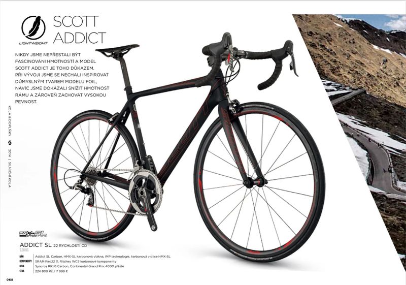 Scott Addict SL + Cyklotrenažér Tacx T2875 NEO 2T SMART