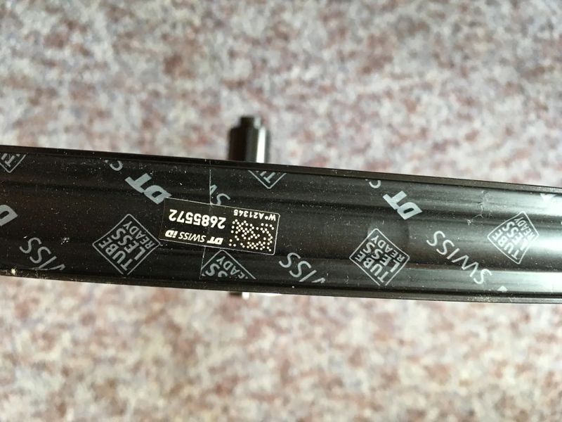 zadní kolo DT Swiss P1800
