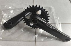 SHIMANO Deore XT FC-M8100 1x12 kliky 170 mm, převodník 30z, nové