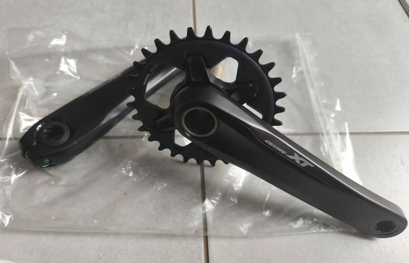 SHIMANO Deore XT FC-M8100 1x12 kliky 170 mm, převodník 30z, nové