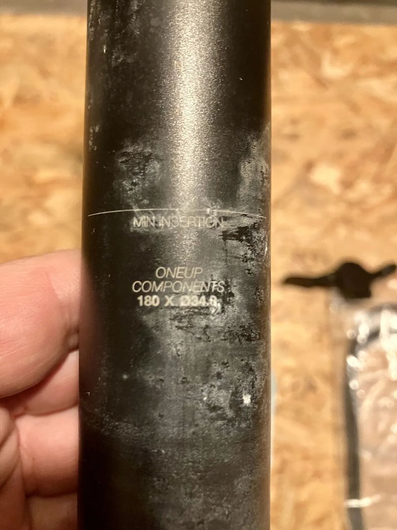 OneUp V2 180mm 34,9 & packa OneUp V2