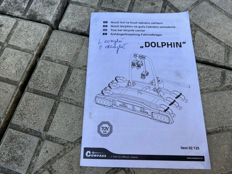 Nosič na 3 kola - COMPASS DOLPHIN TÜV 