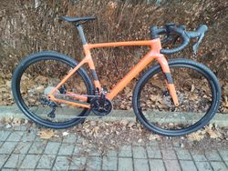Scott Addict Gravel 40 orange karbon