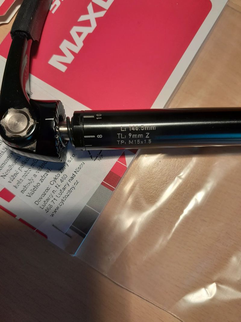 Přední osa Maxle Ultimate boost , přední, MTB, 15x110, pro Rock Shox SID