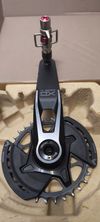 Kliky Sram X0 vcetne prevodniku + pedaly Crankbrothers Egg Beater 3 - RED