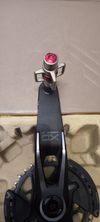Kliky Sram X0 vcetne prevodniku + pedaly Crankbrothers Egg Beater 3 - RED