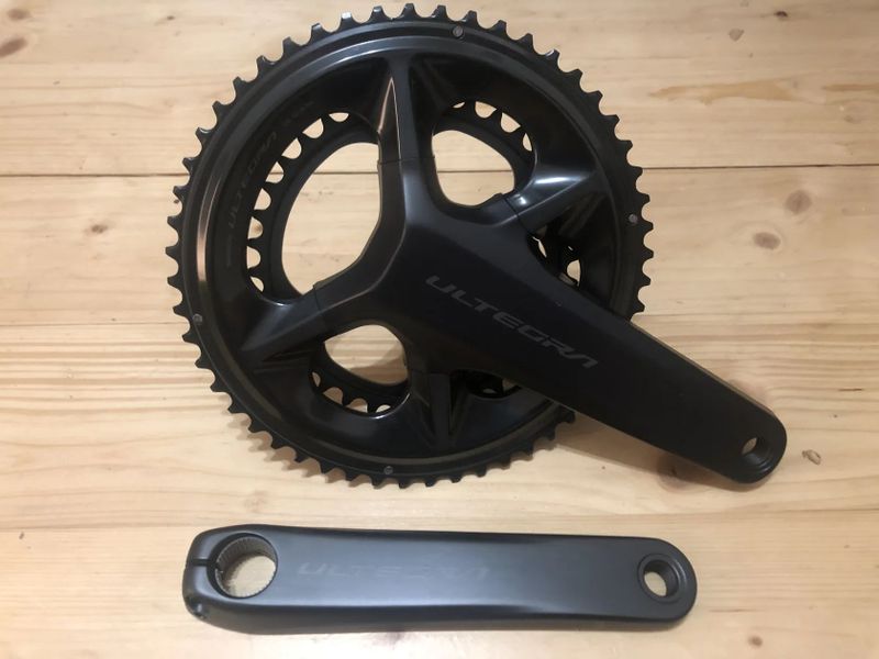 Kliky Shimano Ultegra FC-R8100 2x12s 170mm, převodníky na výběr, NOVÉ
