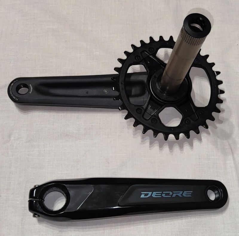 Kliky Shimano Shimano Deore M6120 170mm + převodník Shimano 32 zubů