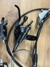 Kompletná sada Shimano XTR 9100 + brzdy 9120 4piest 