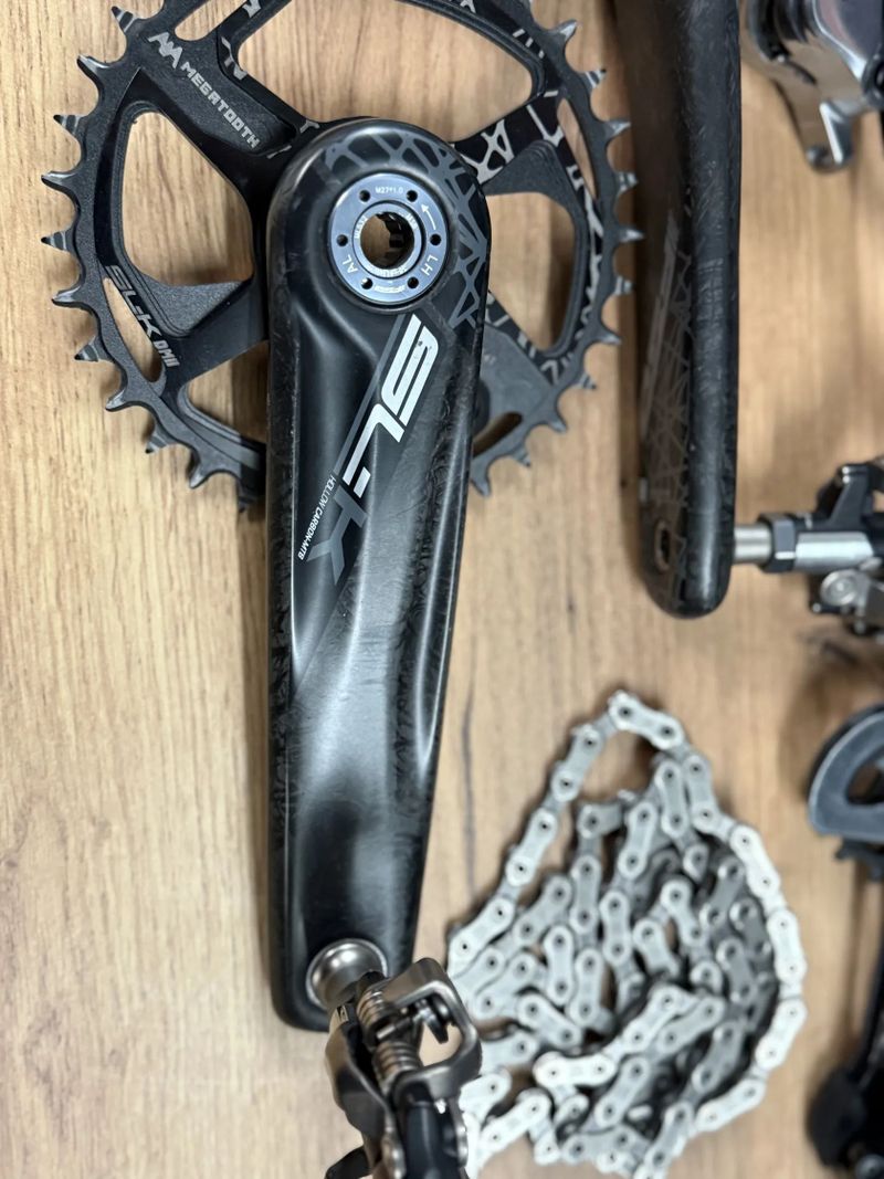 Kompletná sada Shimano XTR 9100 + brzdy 9120 4piest 