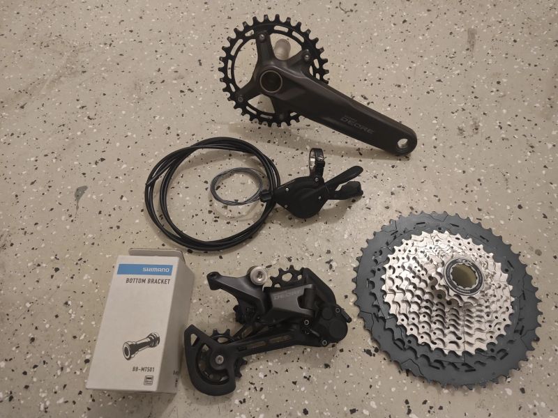 Shimano Deore 1x11 - nová sada