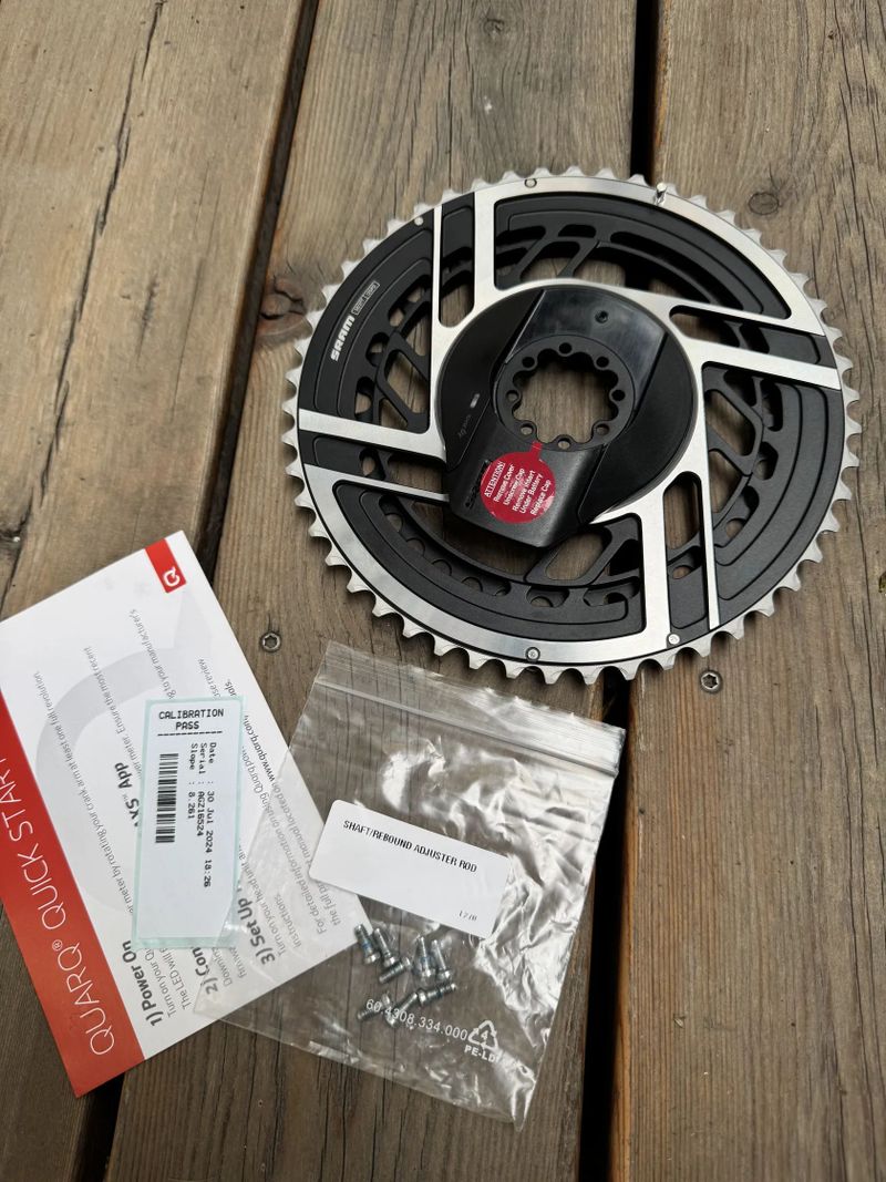 Převodníky s měřičem výkonu Sram Red 50/37