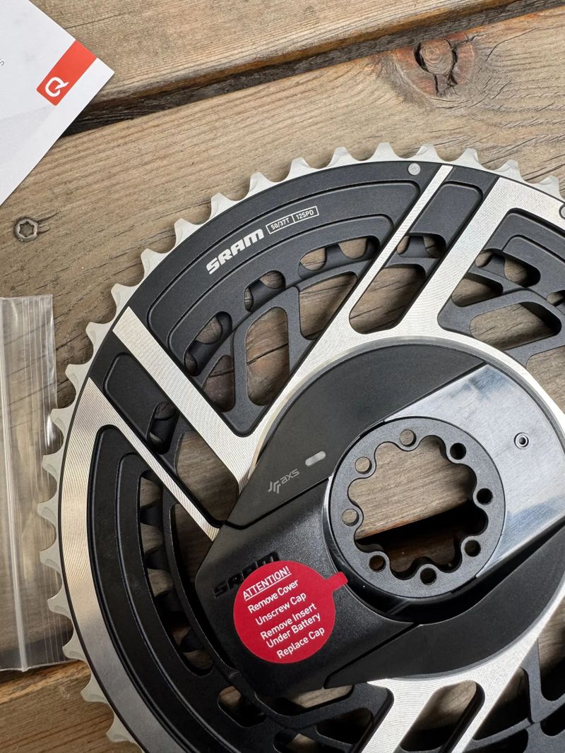 Převodníky s měřičem výkonu Sram Red 50/37
