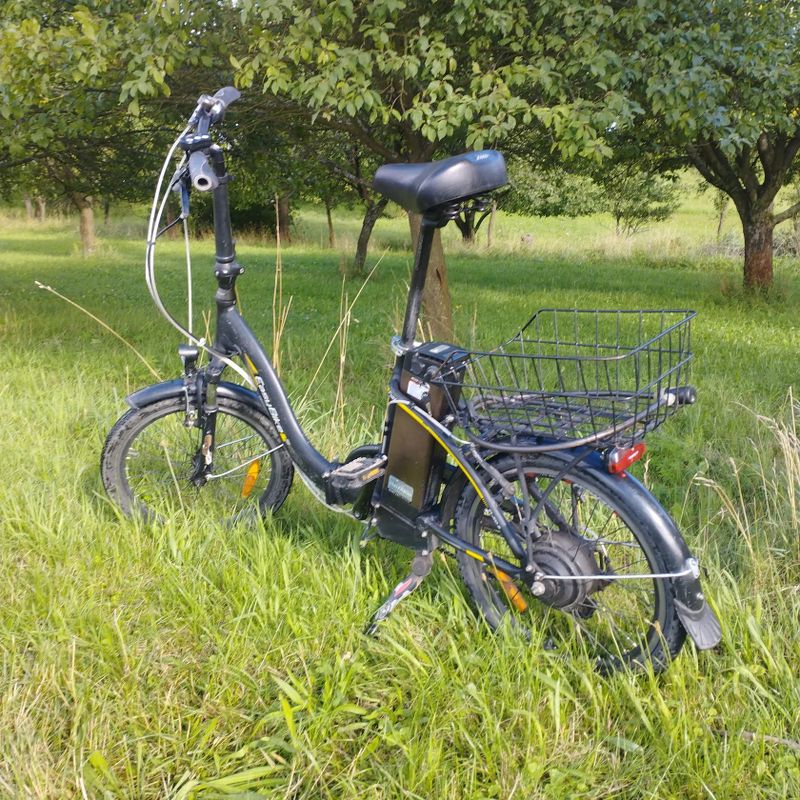 Skládací elektrokolo 