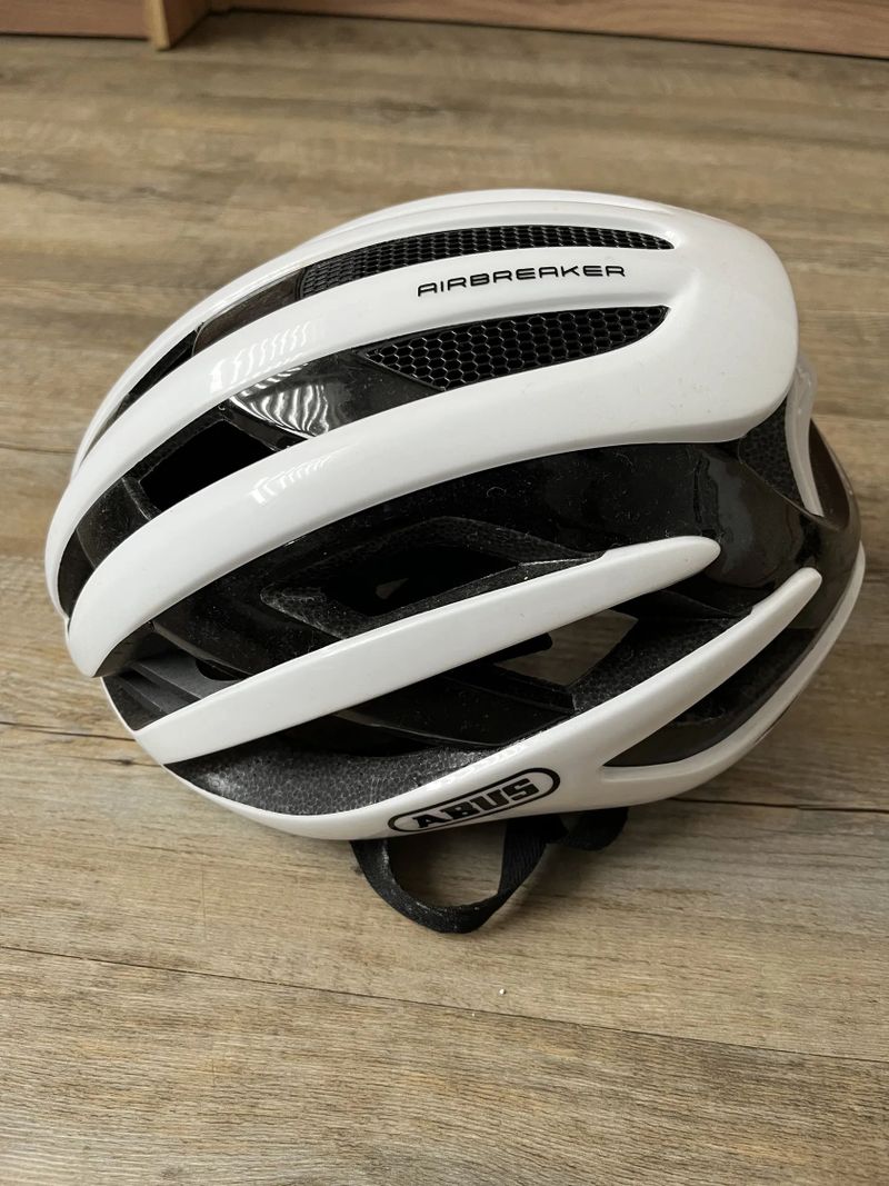 helma abus airbreaker-Polar White vel.M