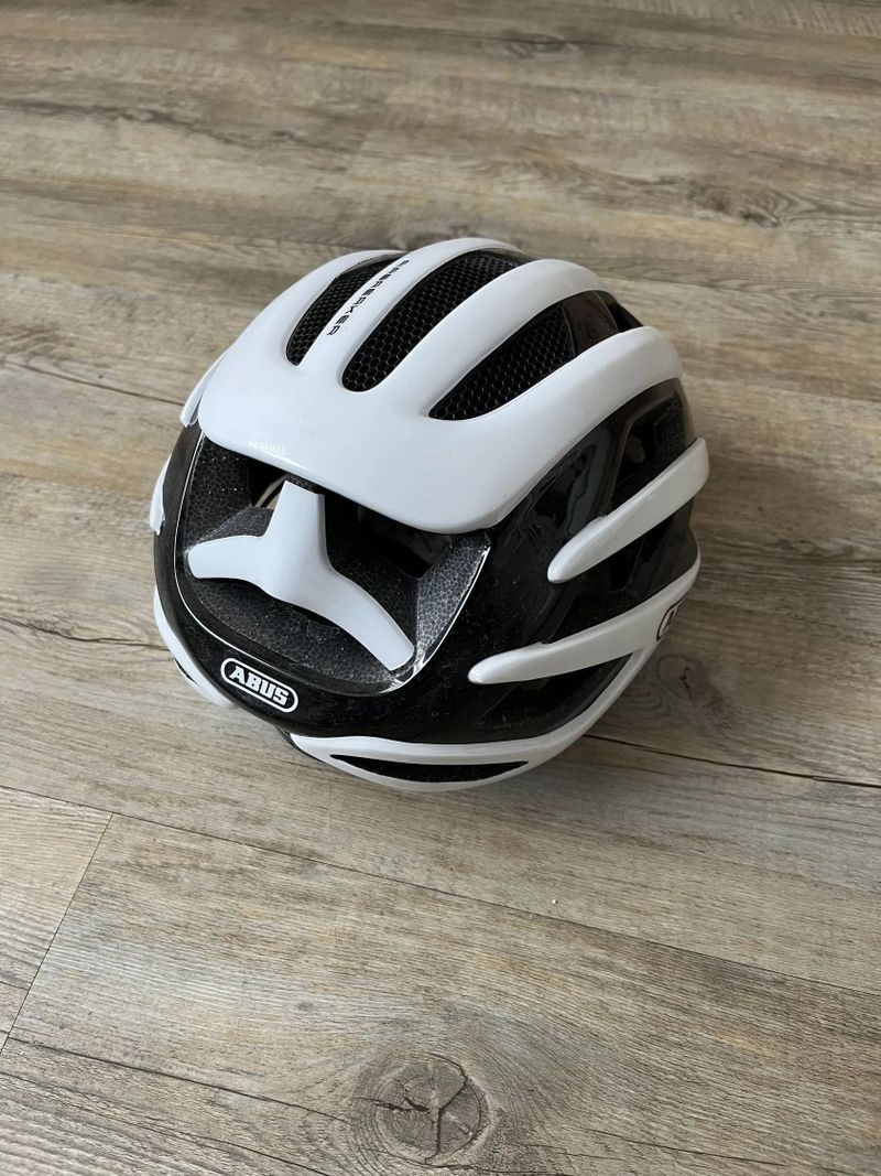 helma abus airbreaker-Polar White vel.M