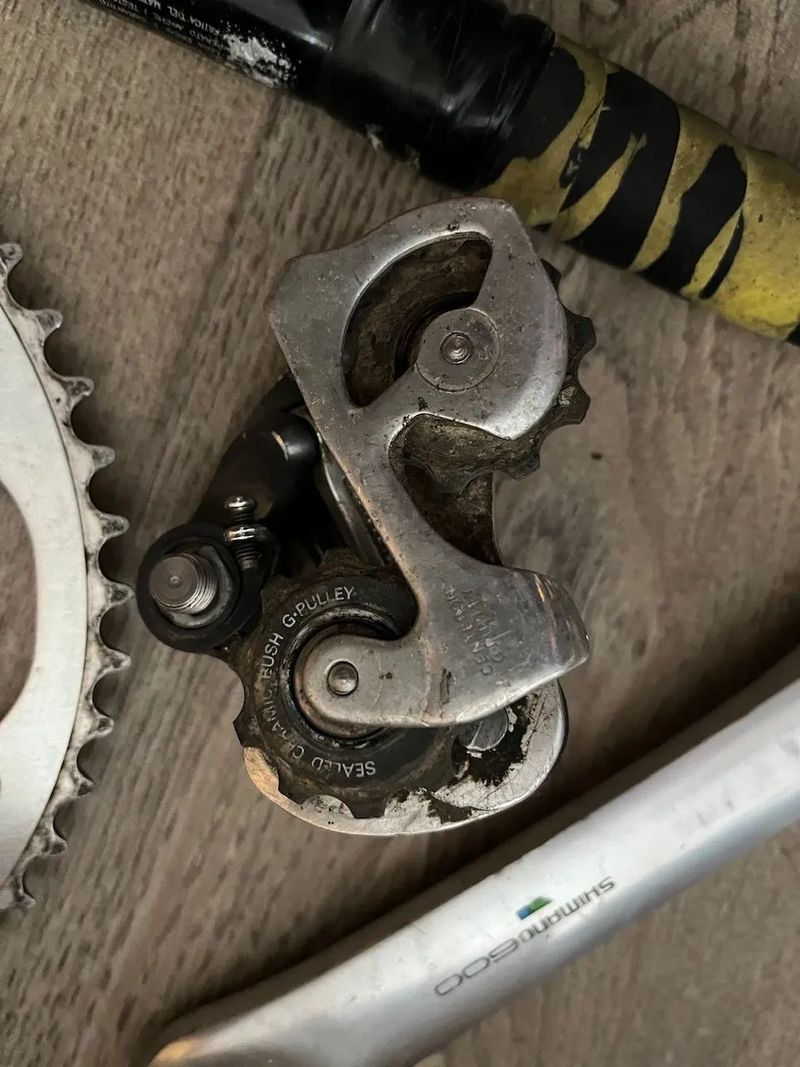 Sada Shimano 600, 2x8s, pěkný stav