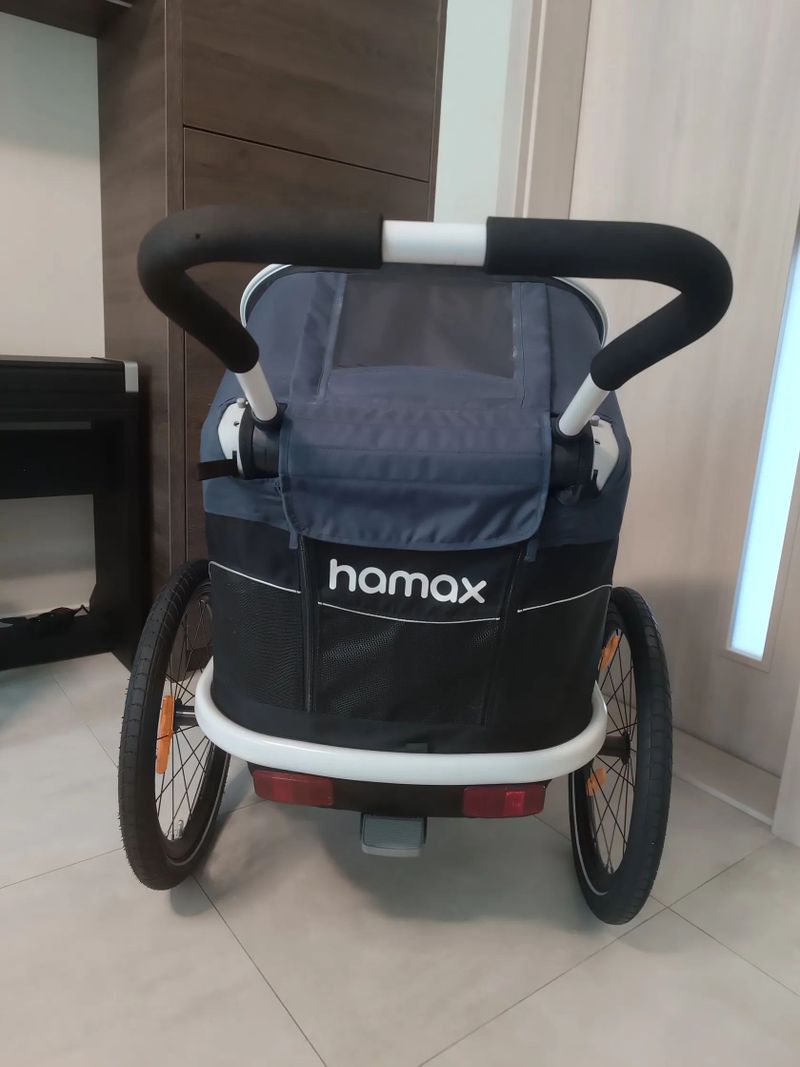 Dětský vozík za kolo Hamax