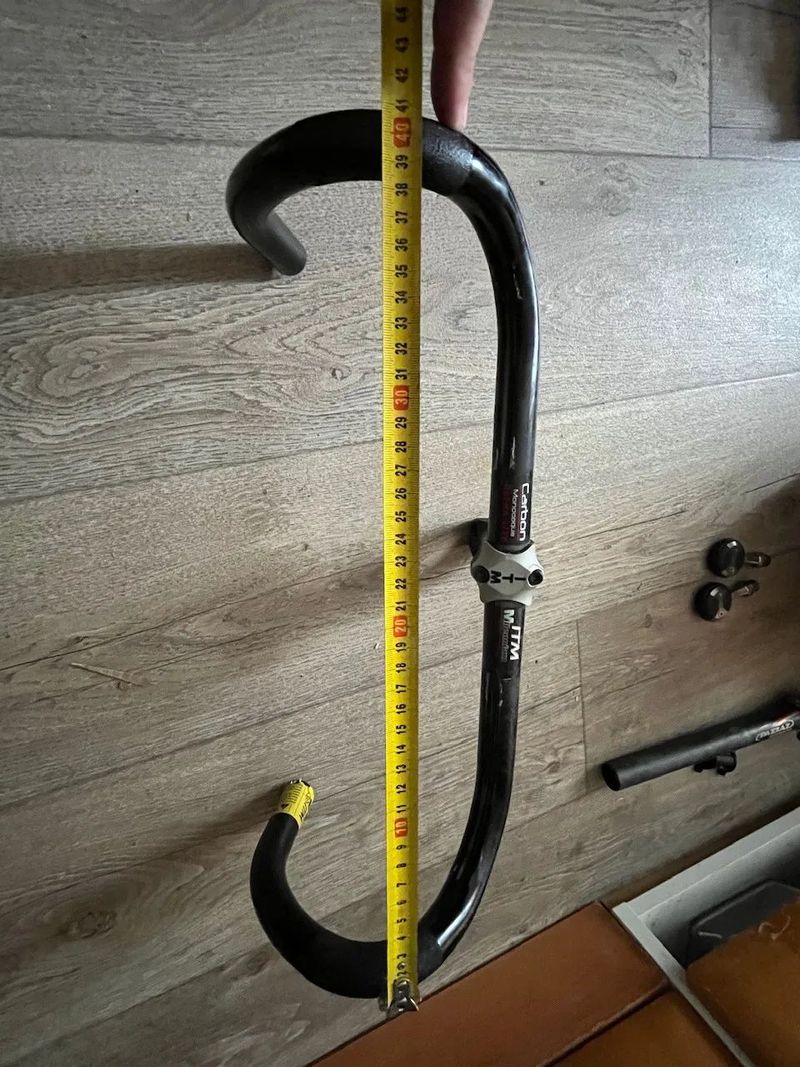 řídítka a představec ITM Millennium Carbon 40cm, 100mm