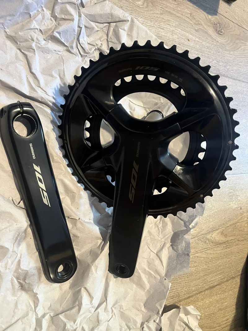 Kliky Shimano 105 FC-R7100 170mm, 2x12s, převodníky 34/50, Nové