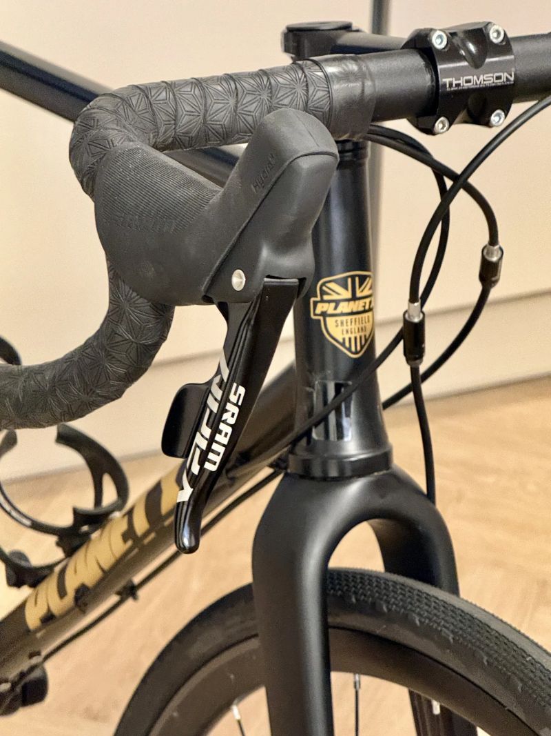 Ocelový gravel Planet X Sram Apex 1x12