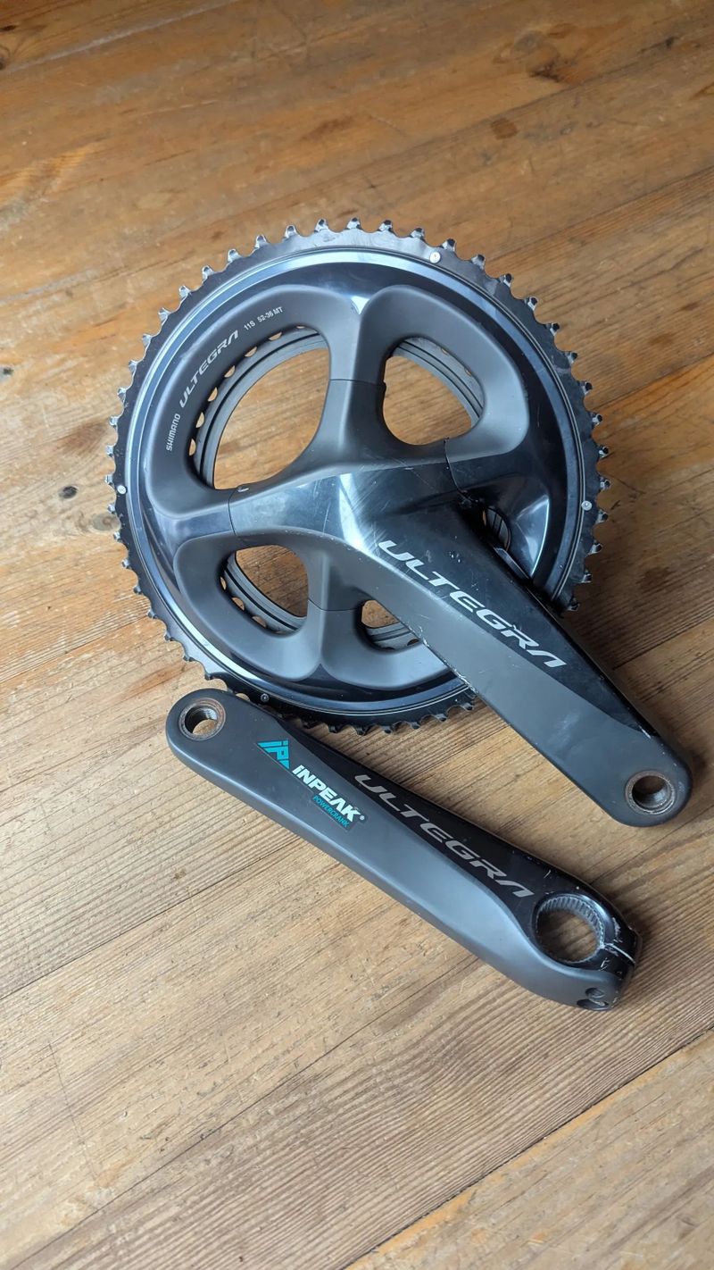 Shimano Ultegra 11s+ powermeter inpeak 