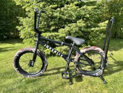 Dětské freestyle BMX kolo - CULT Juvenile 16" 2022 - Black