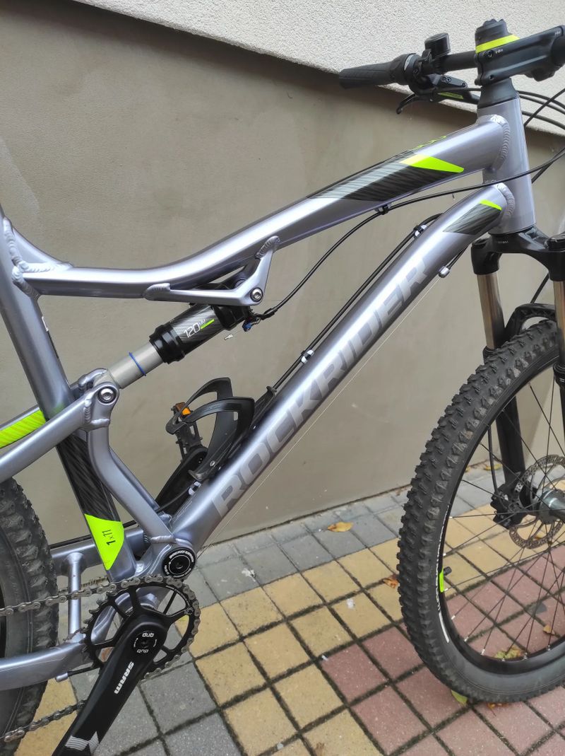Rockrider ST900 S celoodpružené horské kolo v záruce