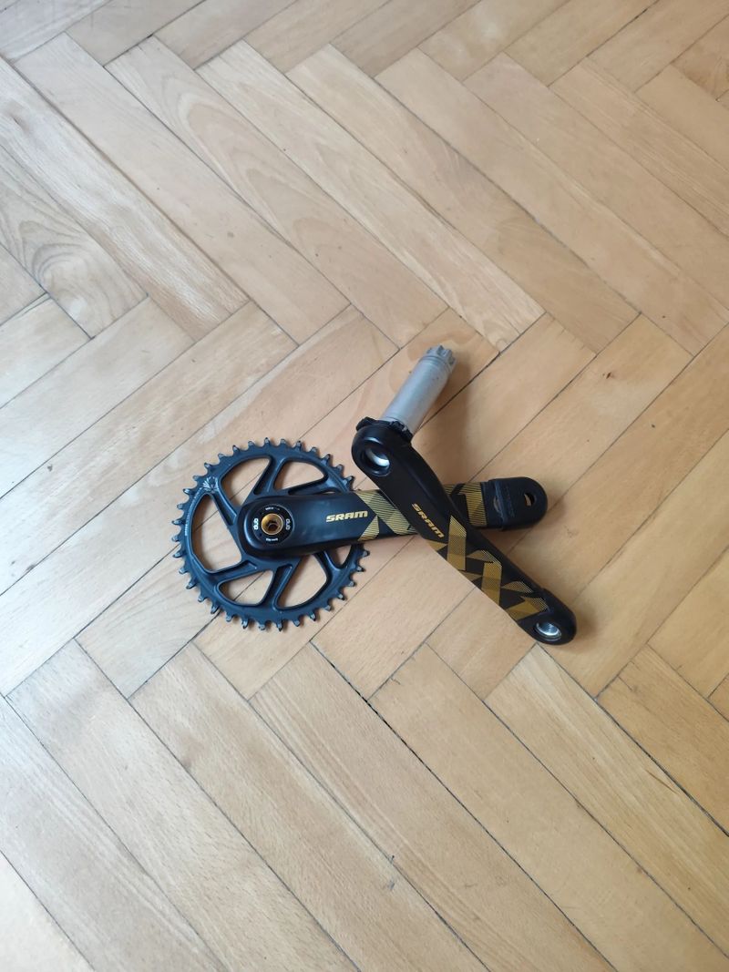 Kliky SRAM Eagle XX1 175 mm, DUB + převodník 36z