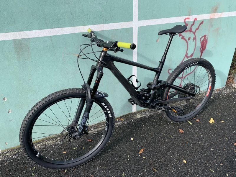SPECIALIZED ENDURO s karbonovým vahadlem S-Works (+ náhradní vahadlo z hliníku a původní ložiska)