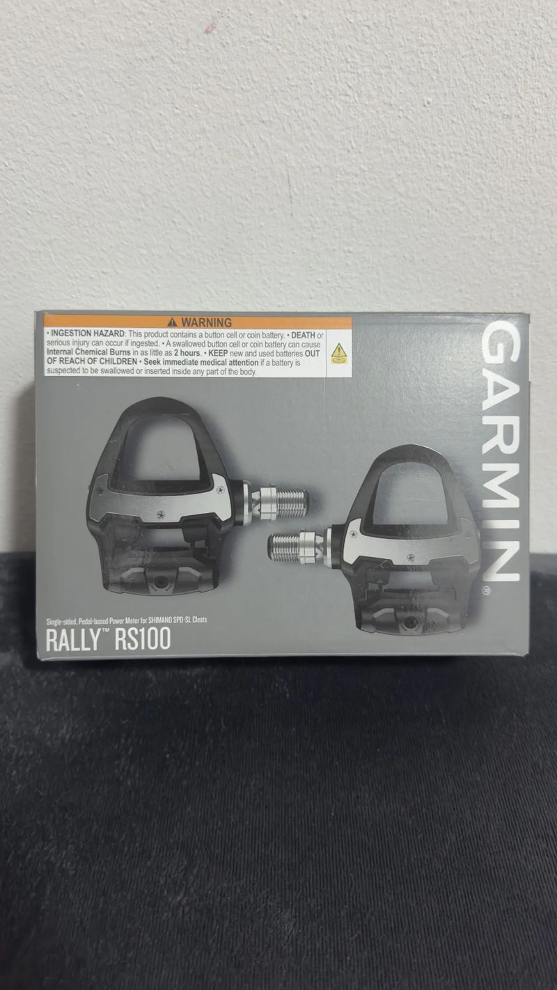 Garmin Rally RS100 – silniční pedály s wattmetrem