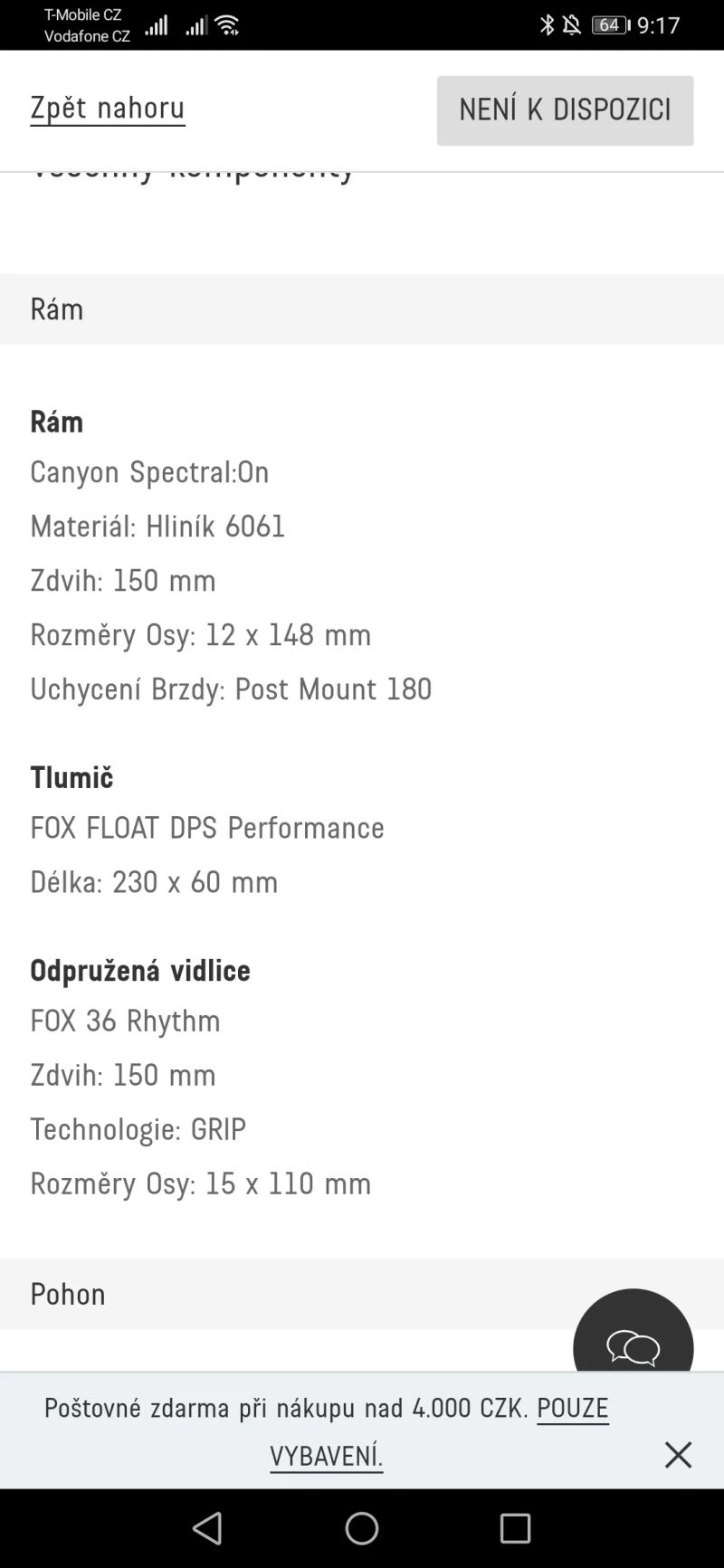 Canyon Spectral ON 6