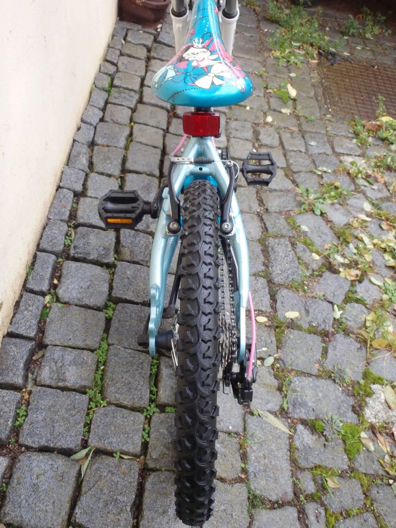 dětské horské MTB kolo Scott Contessa 20 pro výšku 115-135cm; po servisu + dárek