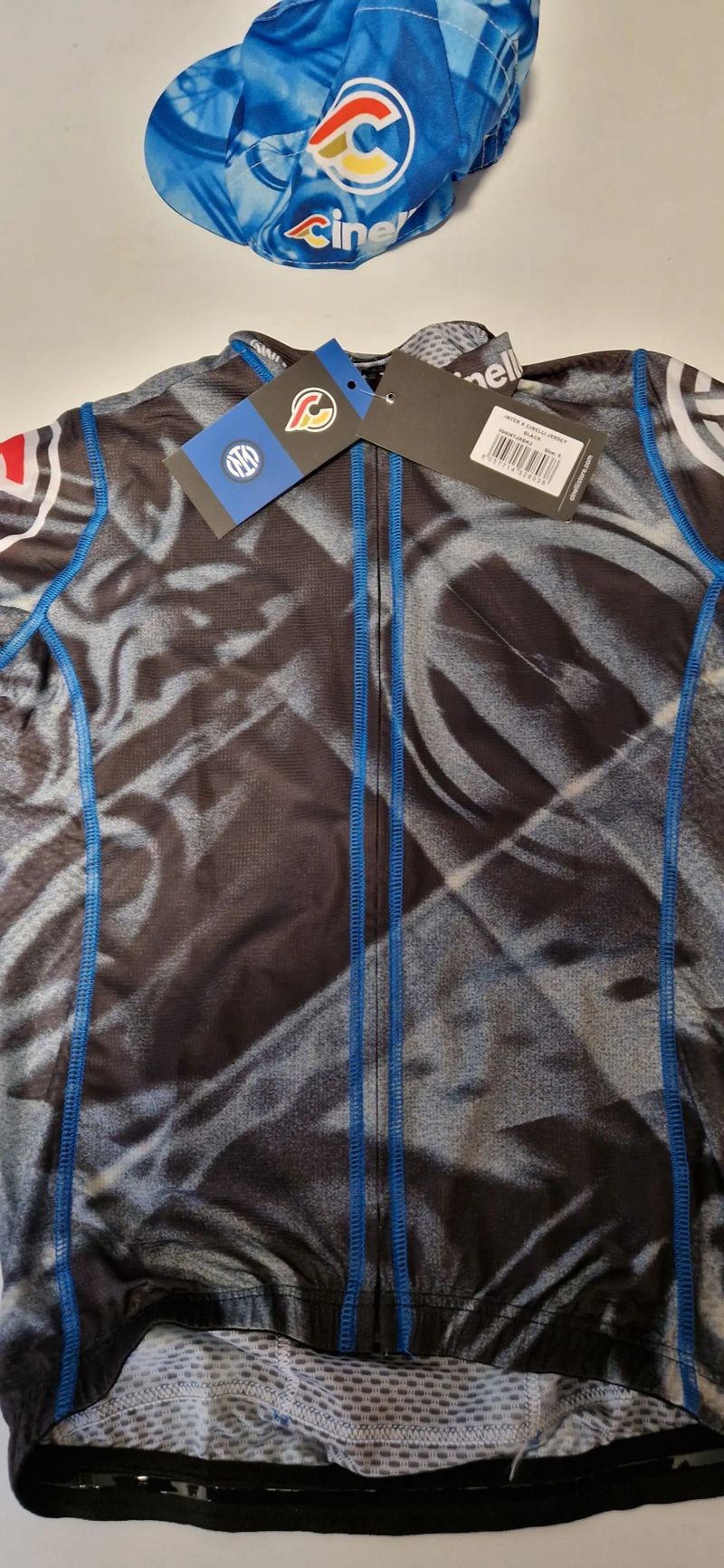 kraťasy CINELLI BLUE BIB-SHORTS