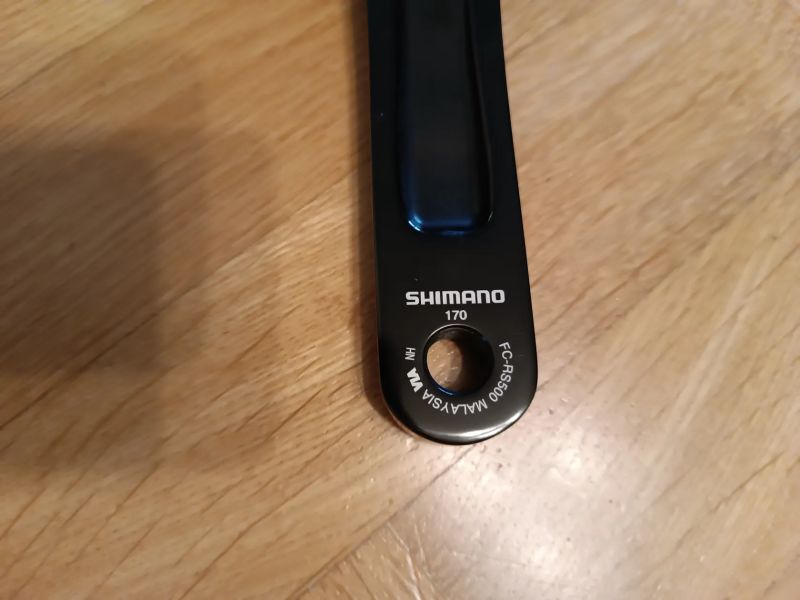 Shimano silniční/cyklokros kliky bez převodníků