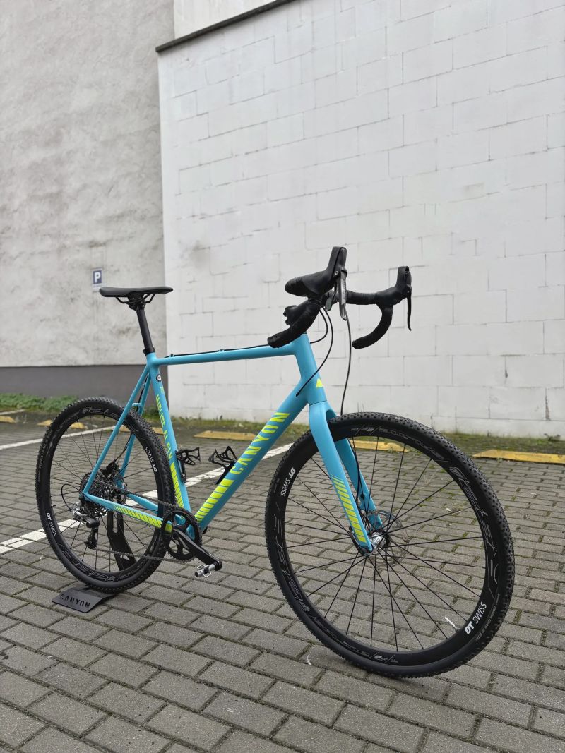 Canyon Inflite AL SLX 8.0 Pro Race ve velikosti XXL – lehké, rychlé a spolehlivé cyclocross/ gravel 