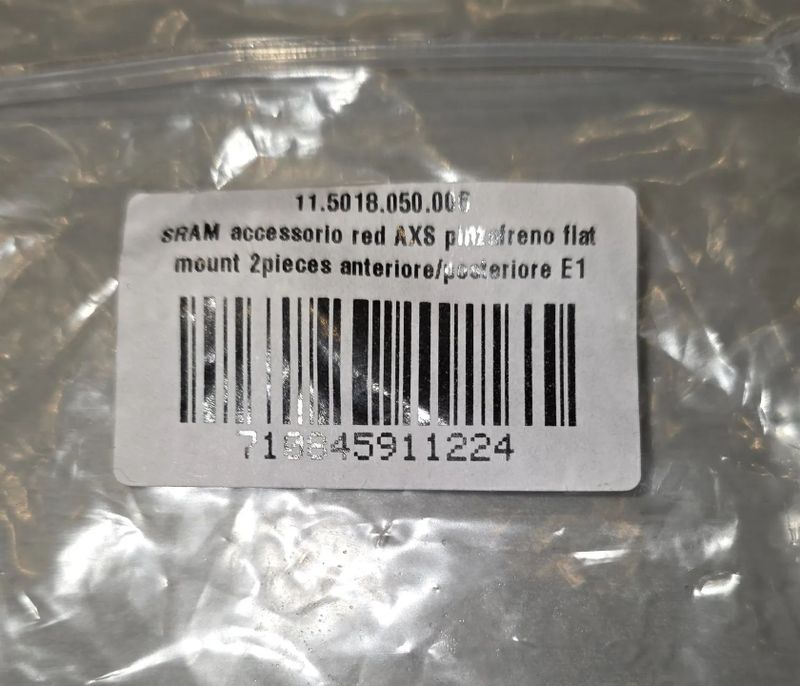 SRAM RED AXS HRD Brake Caliper Flat Mount | FW/RW